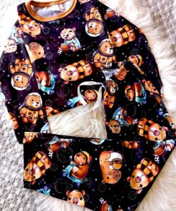Pijama Polar Soft - Capybara (negro)