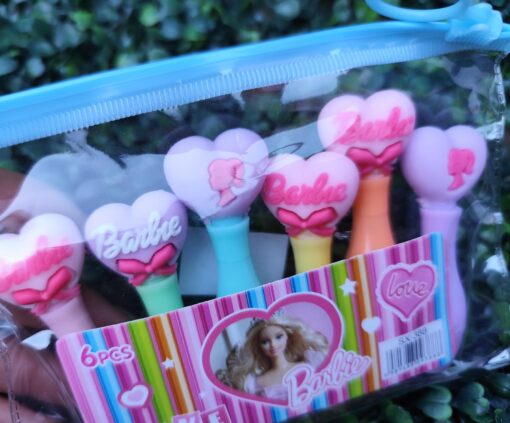 Resaltador x 6 colores - Barbie - Imagen 2