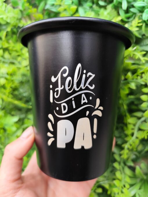 Vaso Aluminio Chico - Dia del Padre