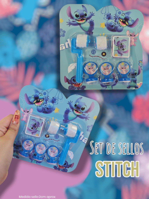 Set de Sellos - Stitch