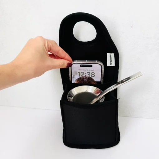Porta Mate - Negro