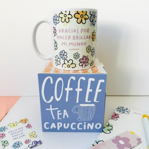 Taza de Ceramica - Brillar Mi Mundo