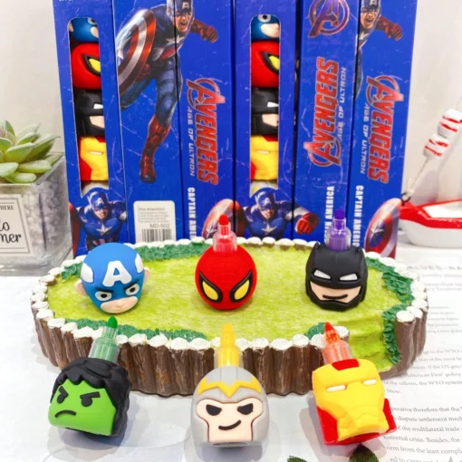 Resaltador Largo Apilable - Avengers - Imagen 5