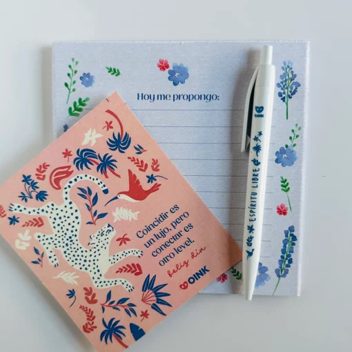 Kit Amicha - Flores Azules