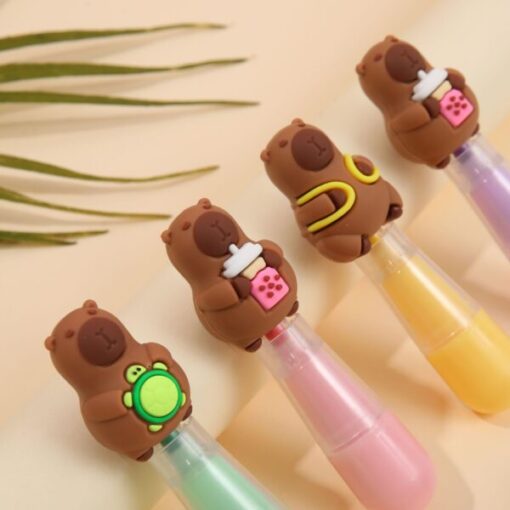Estuche x6 Resaltadores - Capybara Highlighter