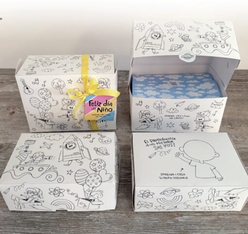 Mega Box Coloreable