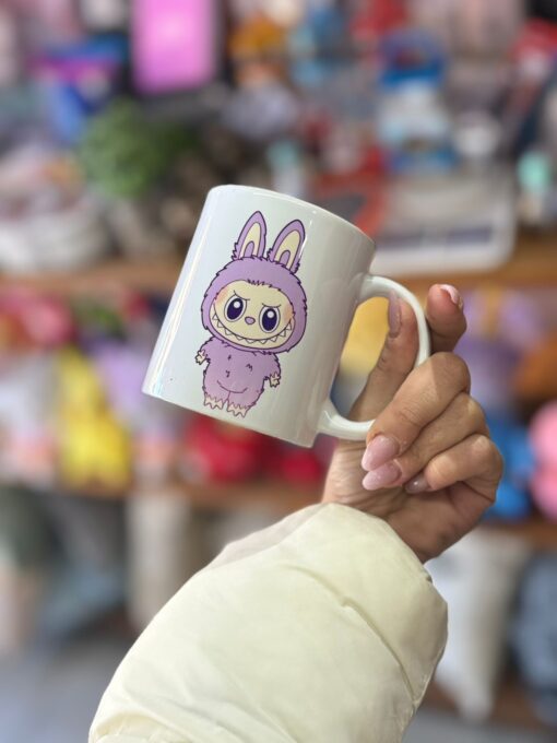 Taza Recta Ceramica Labubu - Imagen 3