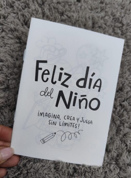 Librito Para Colorear- Dia del Niño - Imagen 3