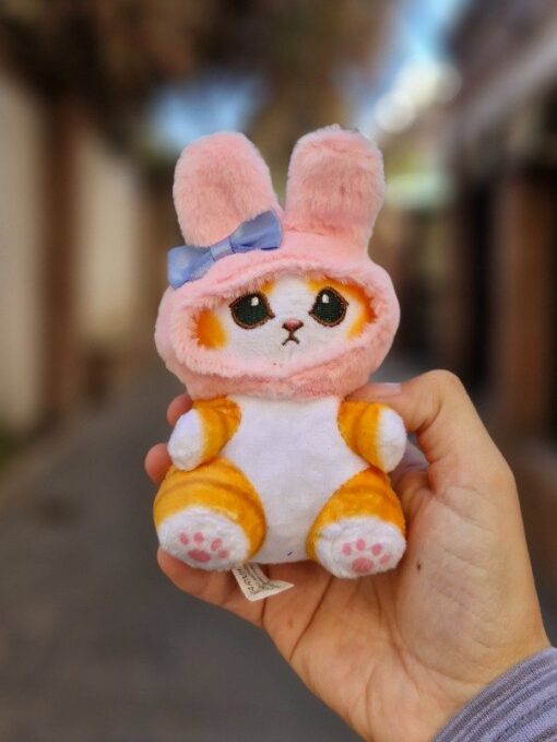Llavero Peluche - Gatito con Disfraz