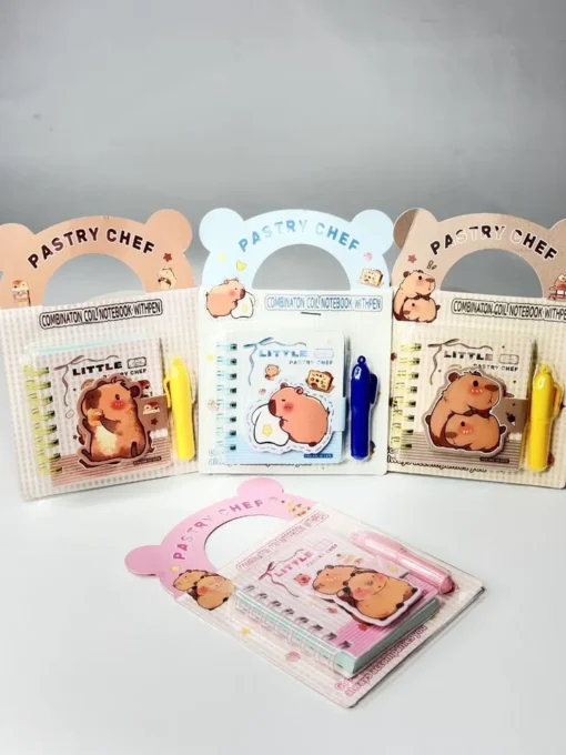 Mini Anotador Capybara + Lapicera - Imagen 2