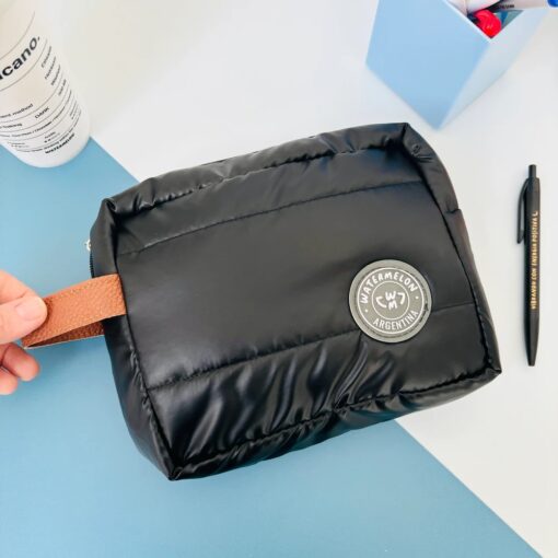 Necessaire Matelasse Negro - Imagen 3