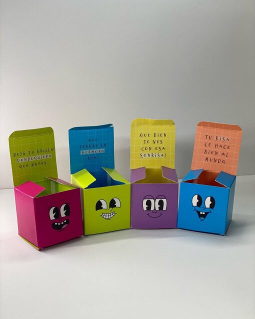 Mini Cubo Caritas - Imagen 2
