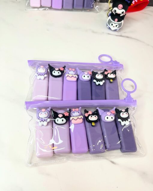 Estuche x6 Resaltadores - Kuromi