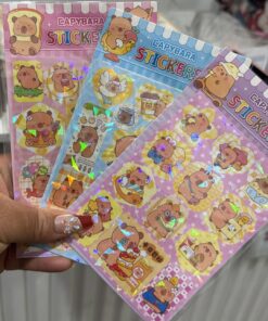 Plancha de Stickers - Capybara