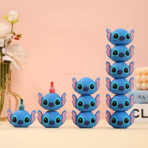 Resaltador Largo Apilable - Stitch