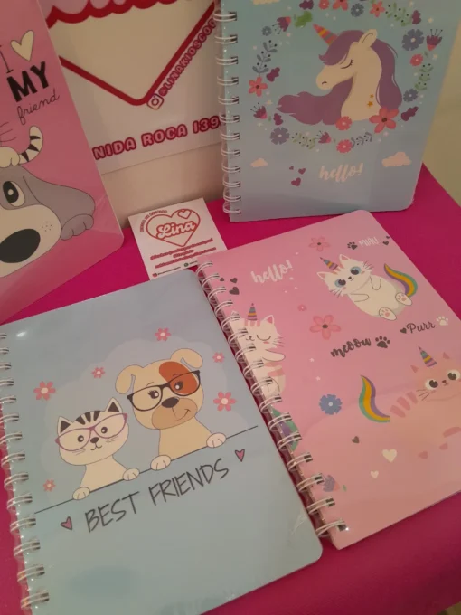 Cuaderno Perro y Gato