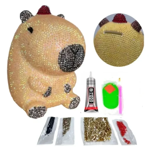 Alcancia Diamond Capybara - Imagen 2