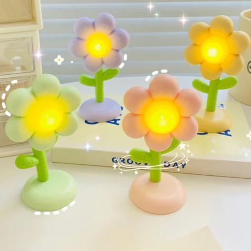Mini Lamparas - Flor