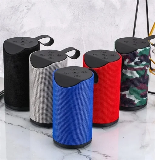 Parlante Bluetooth tipo JBL- Cilindro - Imagen 3