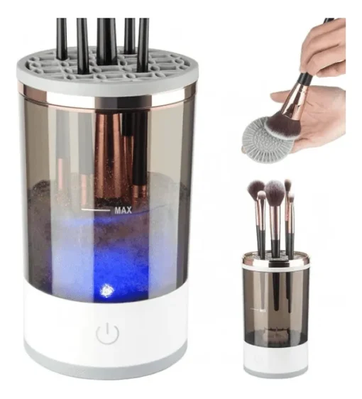 Limpiador de brochas de maquillaje eléctrico - Imagen 2