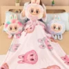 D NQ NP 2X 678872 MLM82209090446 022025 F peluche labubu 3 en 1 cojin frazada y mochila labubu 40 cm