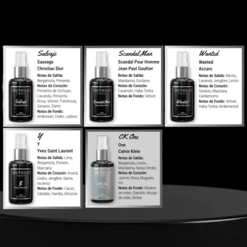 Perfume Mini - Saphirus - Imagen 4