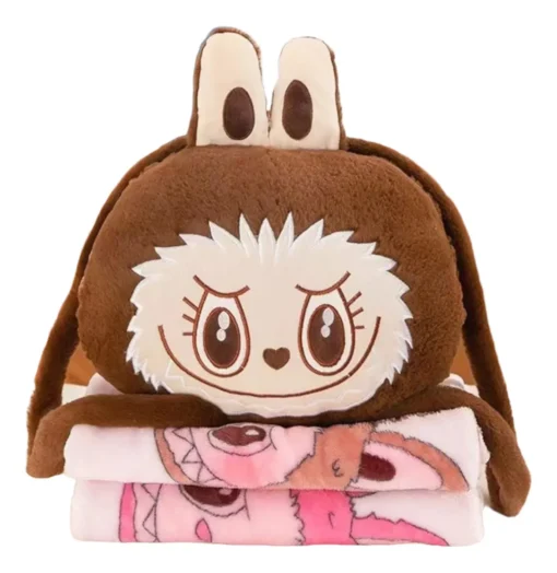 Mochila Labubu Calienta mano CON MANTA - Imagen 2