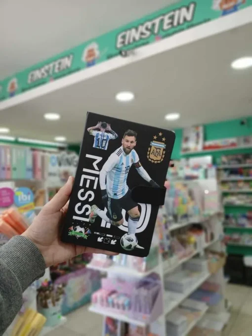Cuaderno con Cierre Imantada - Messi