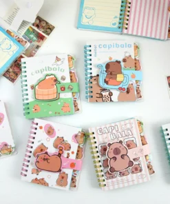 Cuaderno con solapa imantada - Capybara