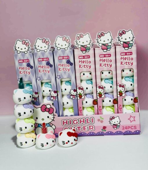 Resaltador Largo Apilable - Hello Kitty - Imagen 2