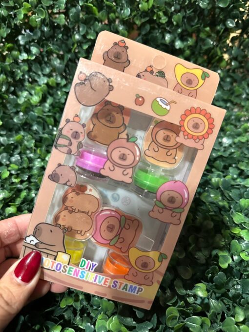 Sellos x 4 - Capybara