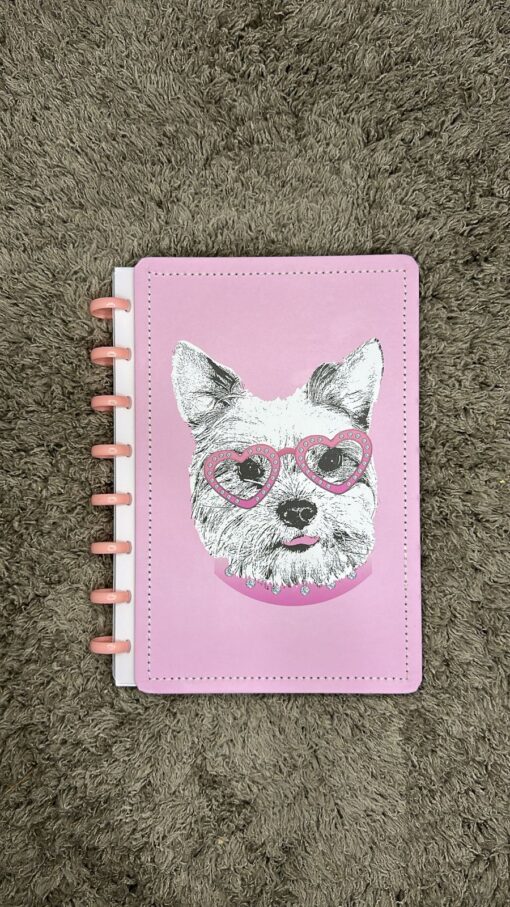 Cuaderno Perro con Discos
