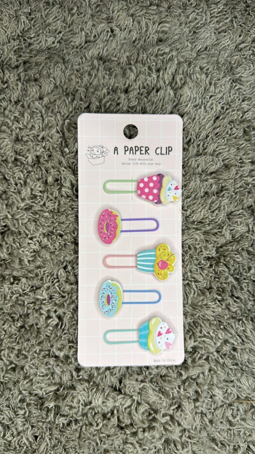 Clip x 5 CupCake