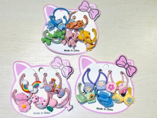 Colitas De Pelo x5 Infantil - Imagen 2