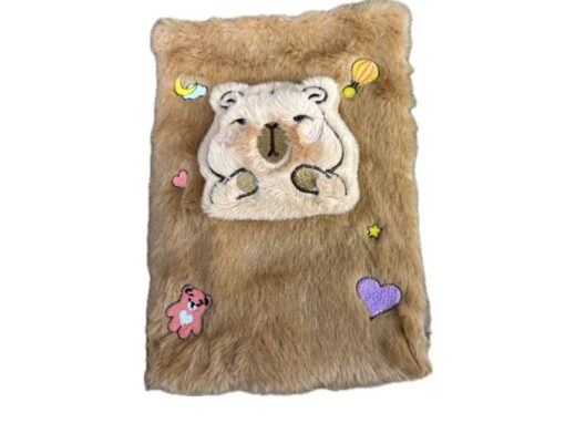 Cuaderno Peluche 3D - Capybara