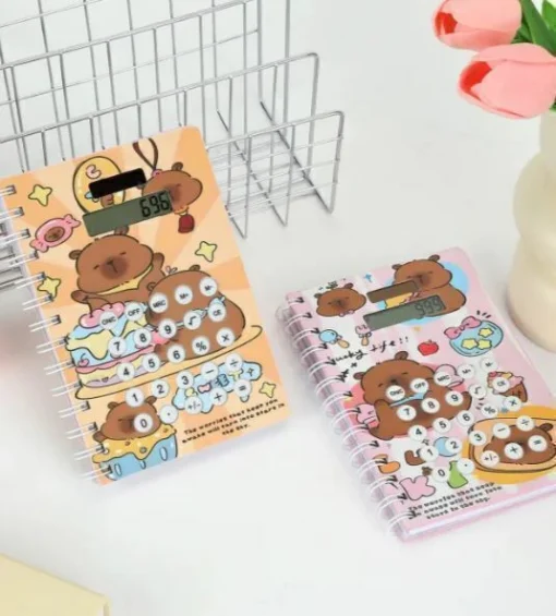 Cuaderno Anillado + Calculadora Capybara - Imagen 4