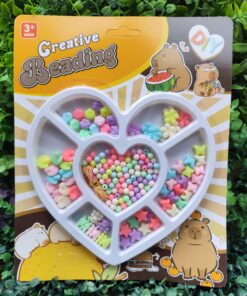 Set Pulseras Corazon Capybara