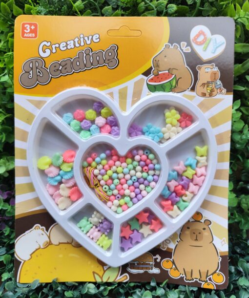 Set Pulseras Corazon Capybara