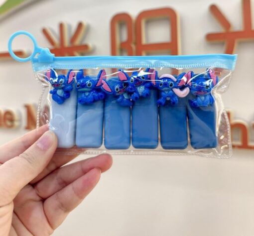 Estuche x6 Resaltadores - Stitch