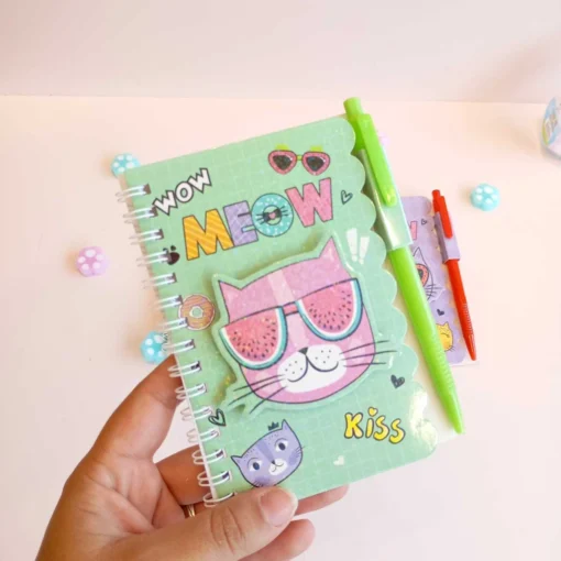 Mini libreta 3D Meow - Imagen 2