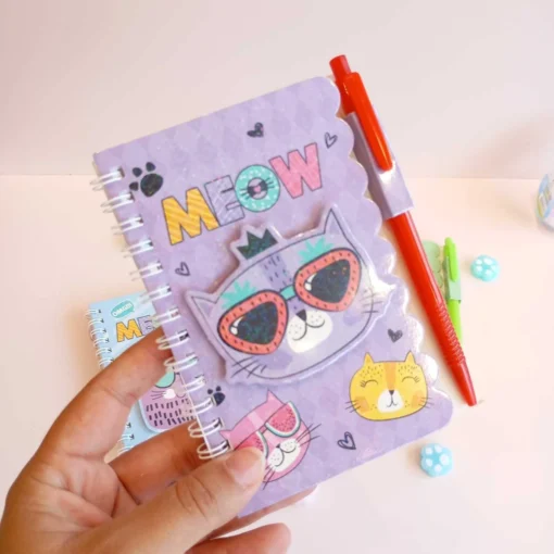 Mini libreta 3D Meow - Imagen 3