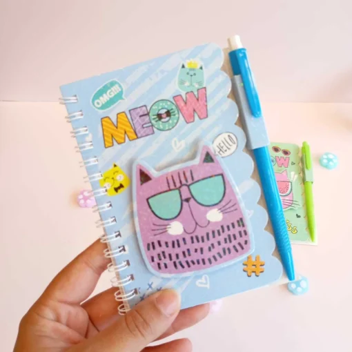 Mini libreta 3D Meow - Imagen 4