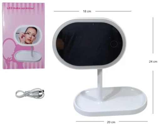 Espejo con Luz LED Usb - Imagen 2