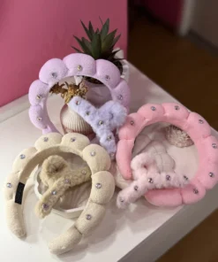 kit Vincha Strass con Broche - Mely