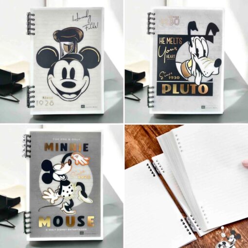 Libreta Perpetua Blanco/Negro - Mickey Frinds - Imagen 6