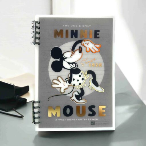 Libreta Perpetua Blanco/Negro - Mickey Frinds - Imagen 5