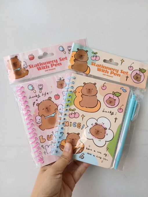 Cuaderno Personajes con Lapicera