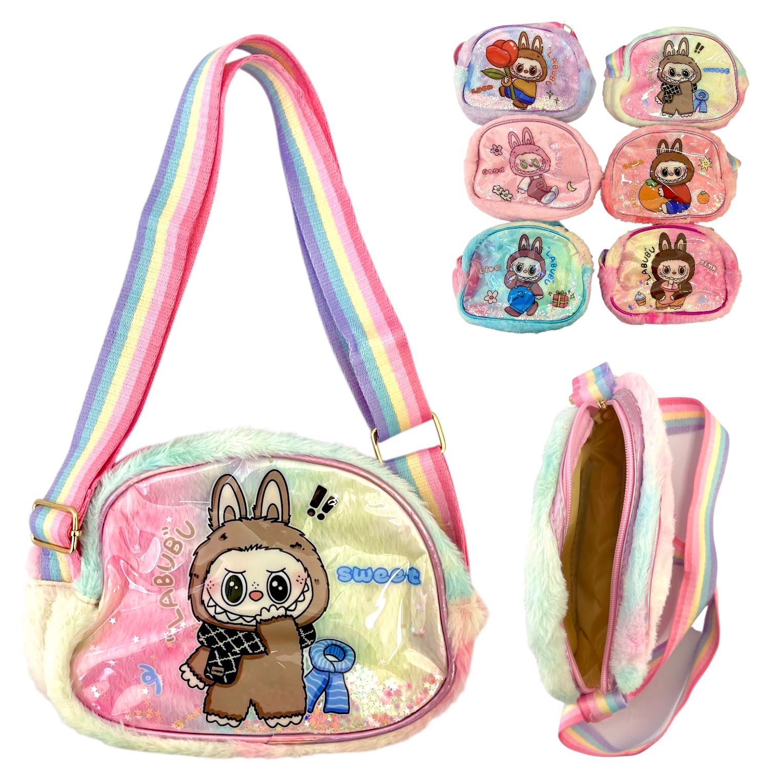 Cartera Arcoiris - Labubu 1 Cartera Arcoiris - Labubu