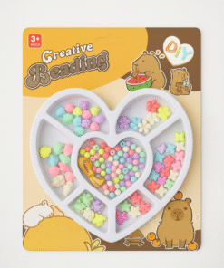 Set Pulseras Corazon/Unicornio Capybara