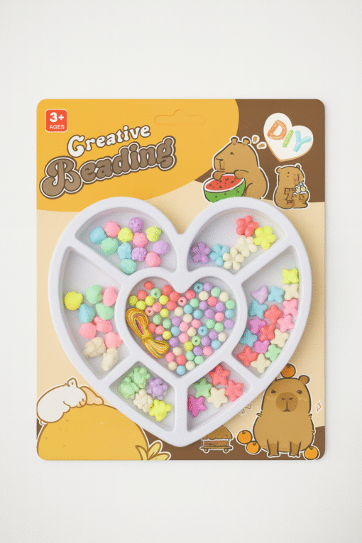 Set Pulseras Corazon/Unicornio Capybara
